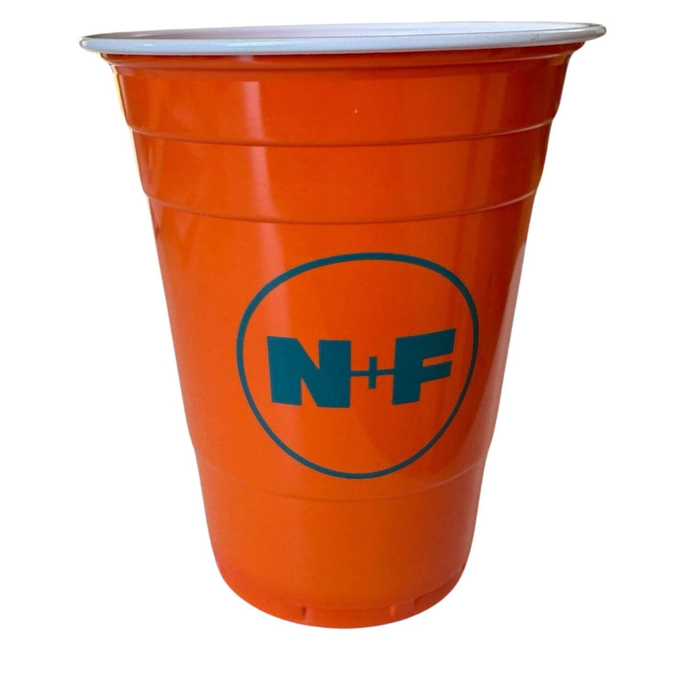 N+F Orange Beerpong Becher